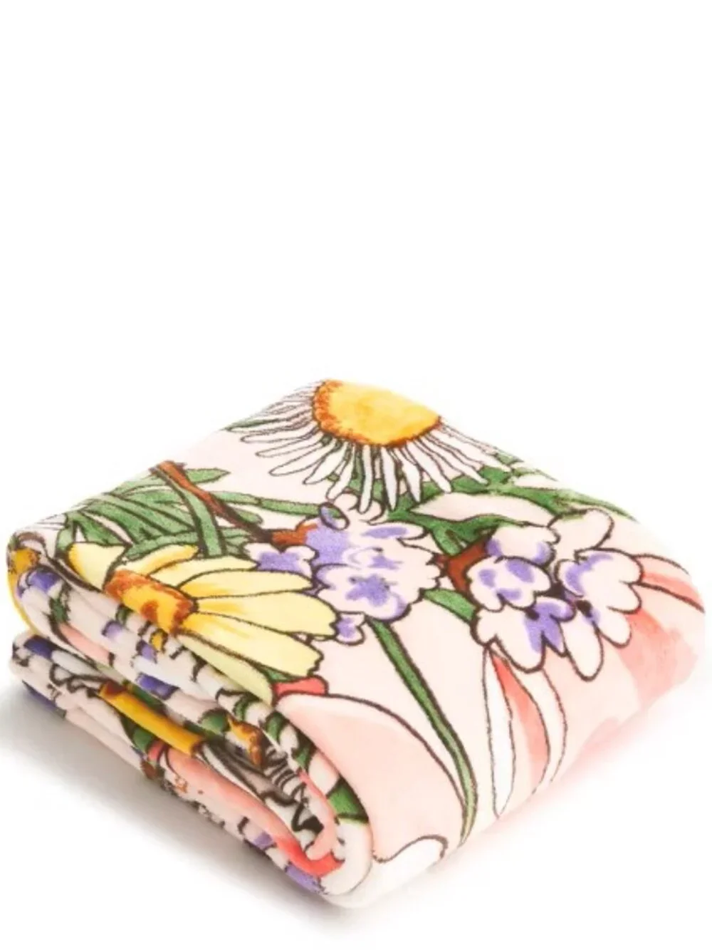 Vera Bradley Fleece Essential Throw Blanket Coastal Wildflowers